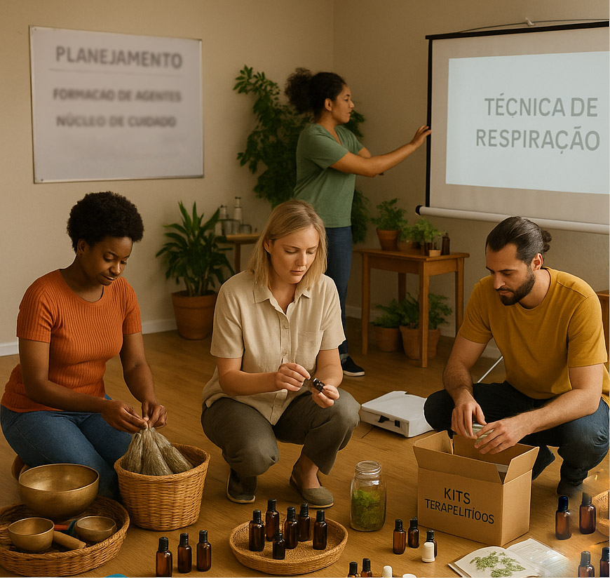 Formas de engajamento e apoio ao projeto SABER da Associação Verde Esperança, incluindo doações, voluntariado e participação em ações educativas e terapêuticas.